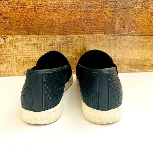 Vince Pierce Perforated Leather Sneakers - Picture 6 of 10